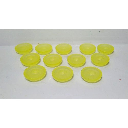 Subbuteo Hasbro Classic Bases Clear Yellow 